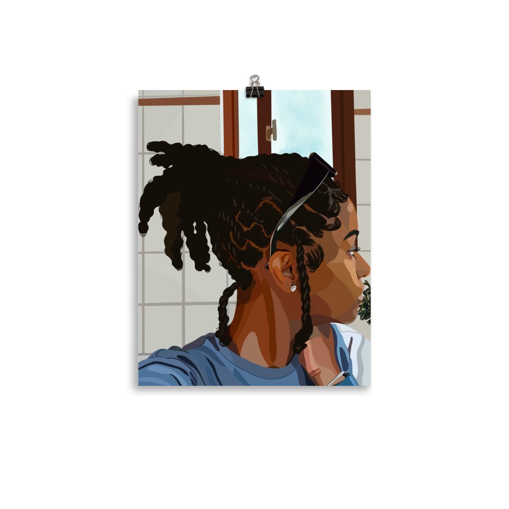 Loc Twists Poster – Artpce